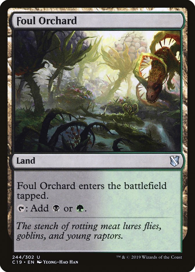 Foul Orchard [Commander 2019] | Deep Dive Games St. Marys