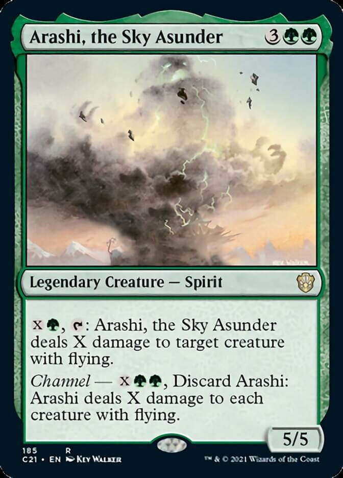 Arashi, the Sky Asunder [Commander 2021] | Deep Dive Games St. Marys