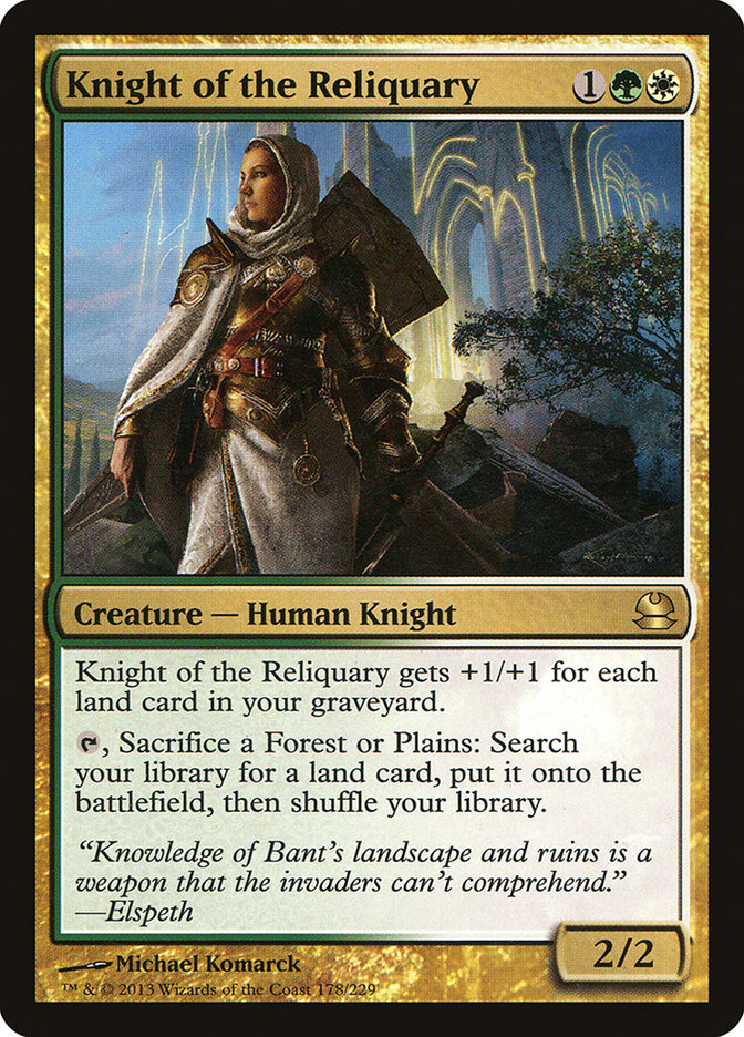 Knight of the Reliquary [Modern Masters] | Deep Dive Games St. Marys