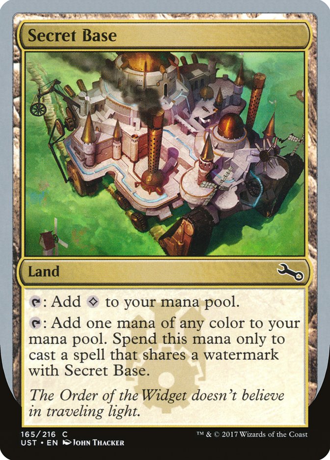 Secret Base (Artist: John Thacker) [Unstable] | Deep Dive Games St. Marys
