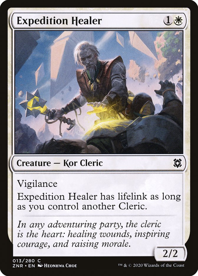 Expedition Healer [Zendikar Rising] | Deep Dive Games St. Marys