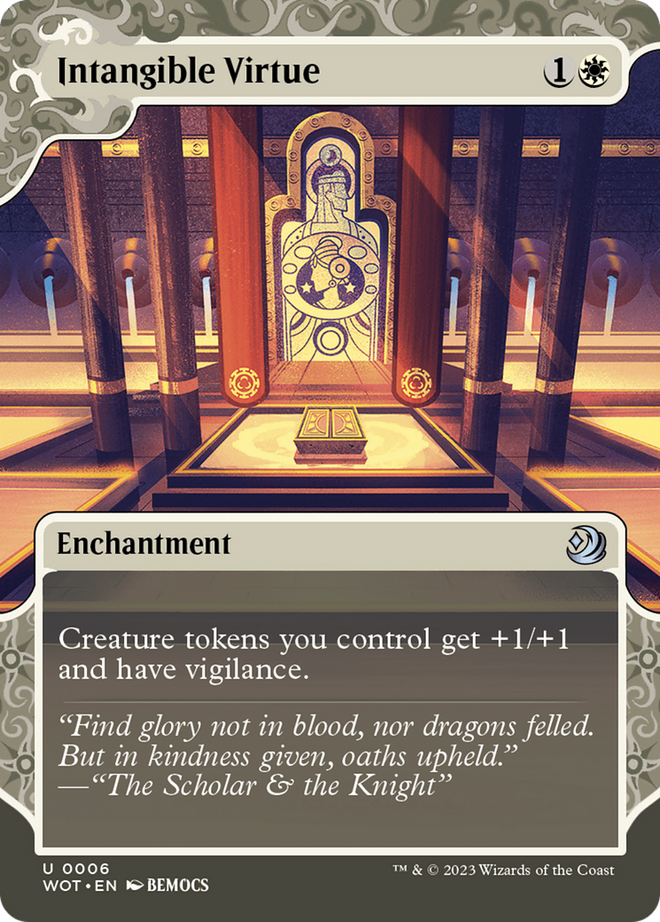 Intangible Virtue [Wilds of Eldraine: Enchanting Tales] | Deep Dive Games St. Marys
