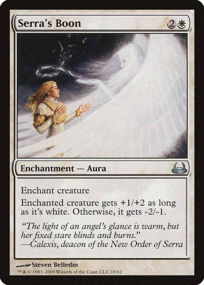 Serra's Boon [Duel Decks: Divine vs. Demonic] | Deep Dive Games St. Marys