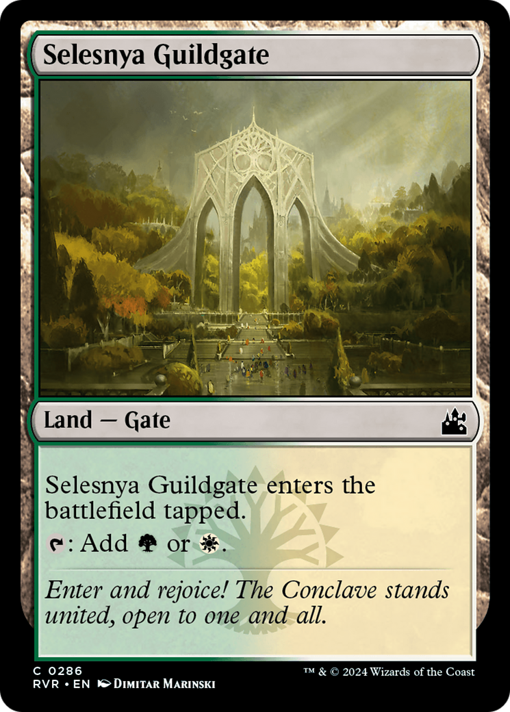 Selesnya Guildgate [Ravnica Remastered] | Deep Dive Games St. Marys