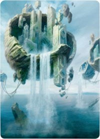 Island 2 Art Card [Zendikar Rising Art Series] | Deep Dive Games St. Marys