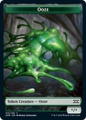 Ooze // Wurm (030) Double-Sided Token [Double Masters Tokens] | Deep Dive Games St. Marys