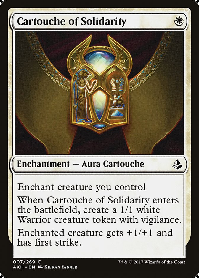 Cartouche of Solidarity [Amonkhet] | Deep Dive Games St. Marys