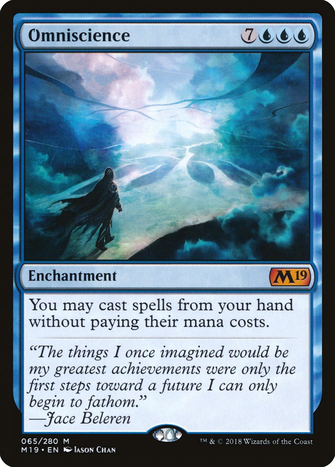 Omniscience [Core Set 2019] | Deep Dive Games St. Marys