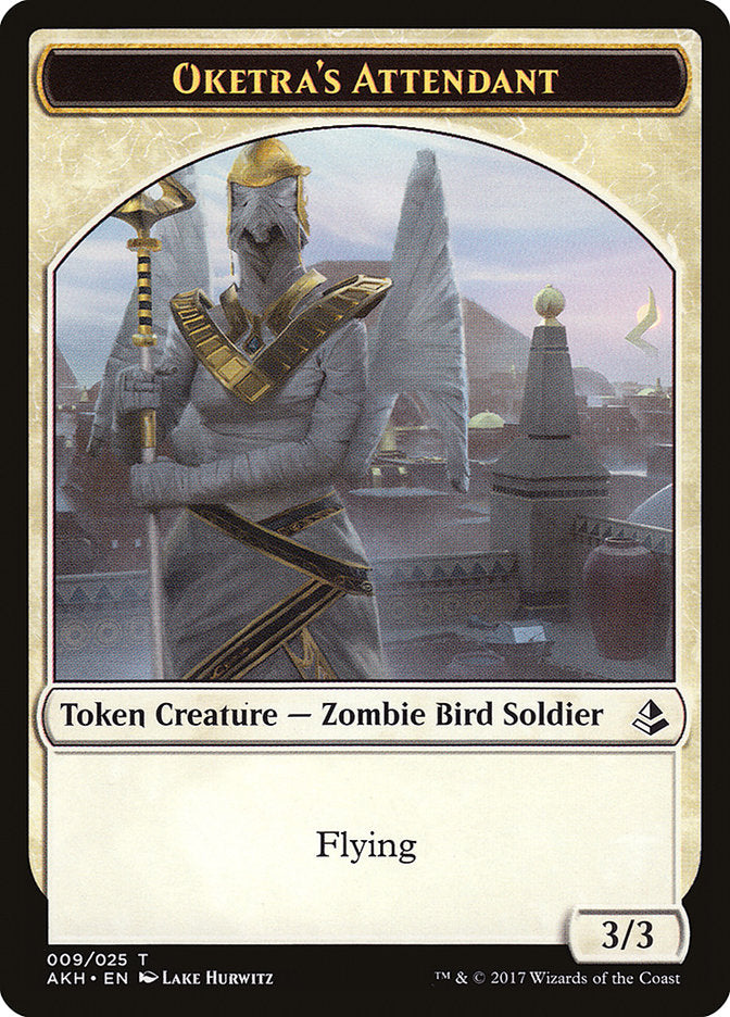 Oketra's Attendant Token [Amonkhet Tokens] | Deep Dive Games St. Marys