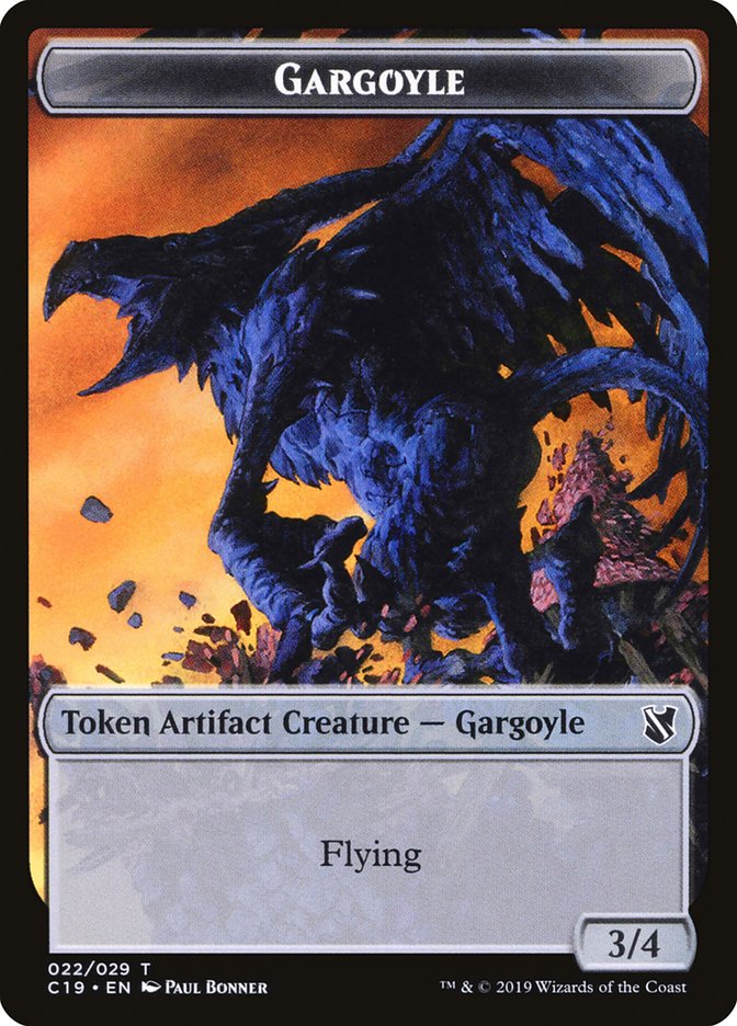 Gargoyle Token [Commander 2019 Tokens] | Deep Dive Games St. Marys