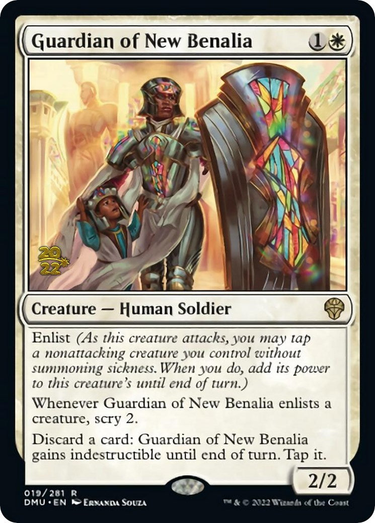 Guardian of New Benalia [Dominaria United Prerelease Promos] | Deep Dive Games St. Marys