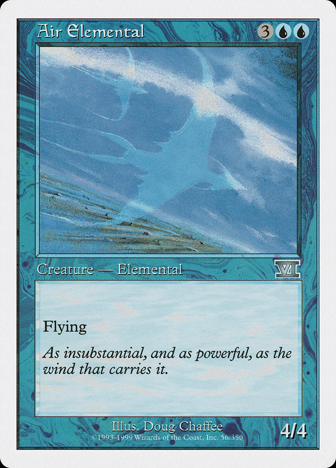 Air Elemental [Classic Sixth Edition] | Deep Dive Games St. Marys