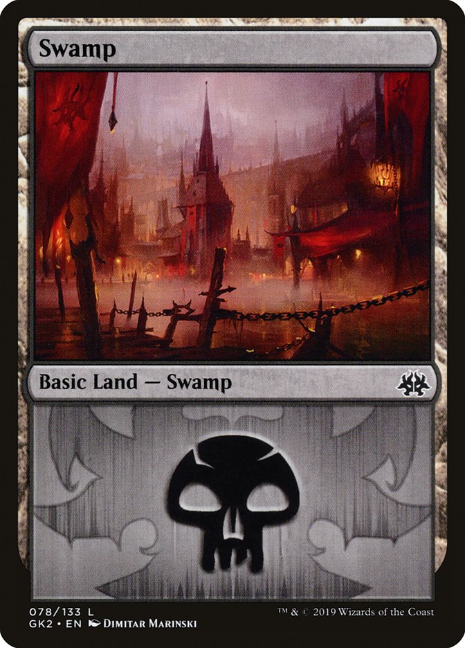 Swamp (78) [Ravnica Allegiance Guild Kit] | Deep Dive Games St. Marys