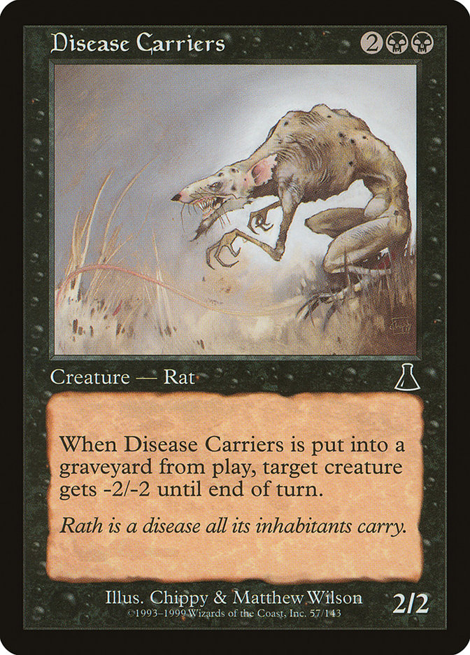 Disease Carriers [Urza's Destiny] | Deep Dive Games St. Marys