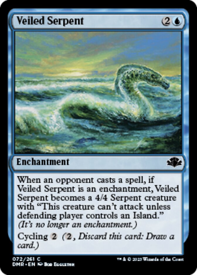 Veiled Serpent [Dominaria Remastered] | Deep Dive Games St. Marys