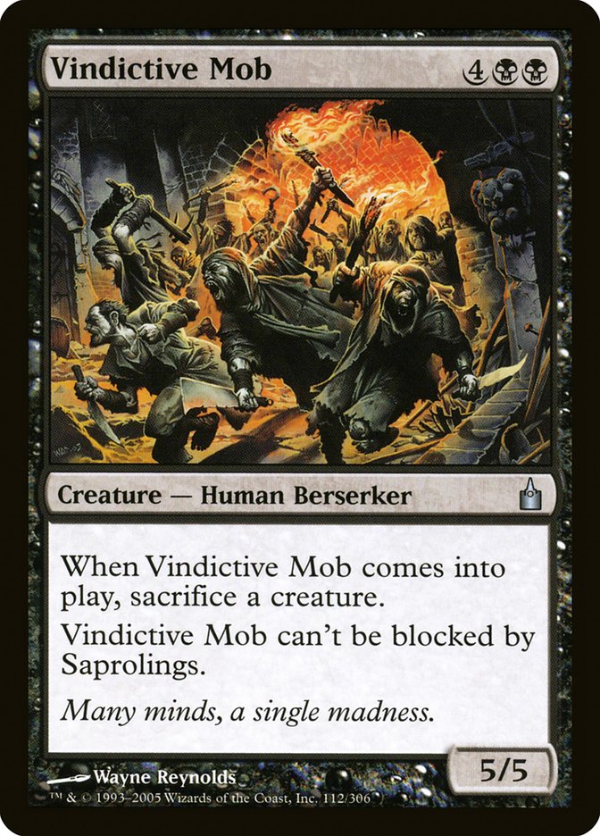 Vindictive Mob [Ravnica: City of Guilds] | Deep Dive Games St. Marys