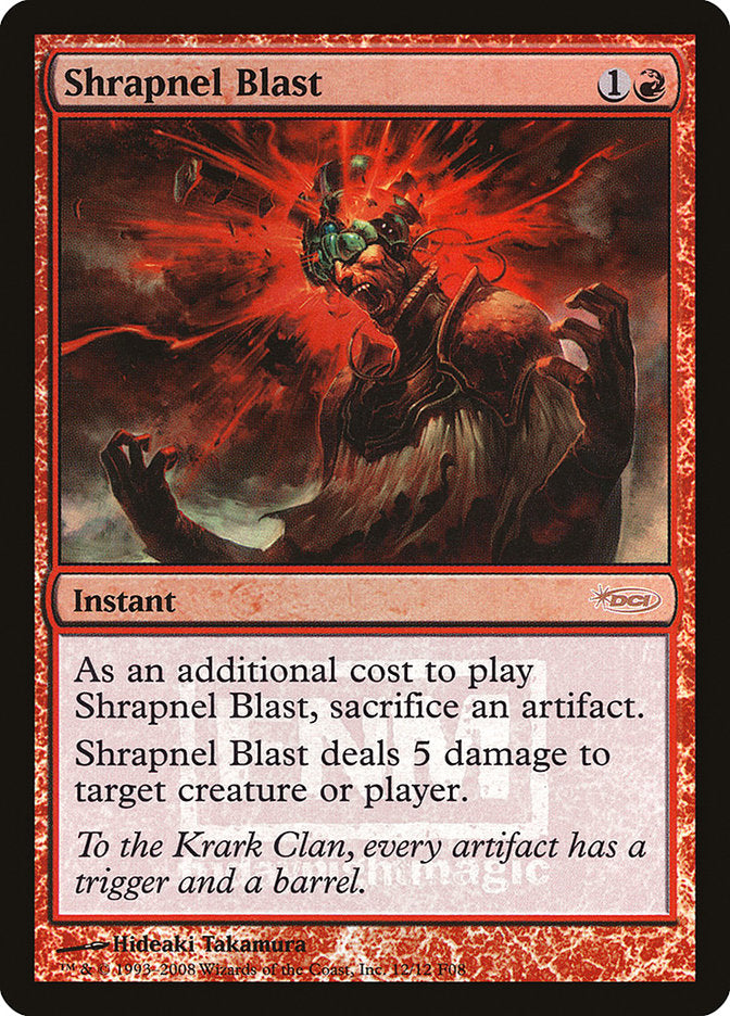 Shrapnel Blast [Friday Night Magic 2008] | Deep Dive Games St. Marys