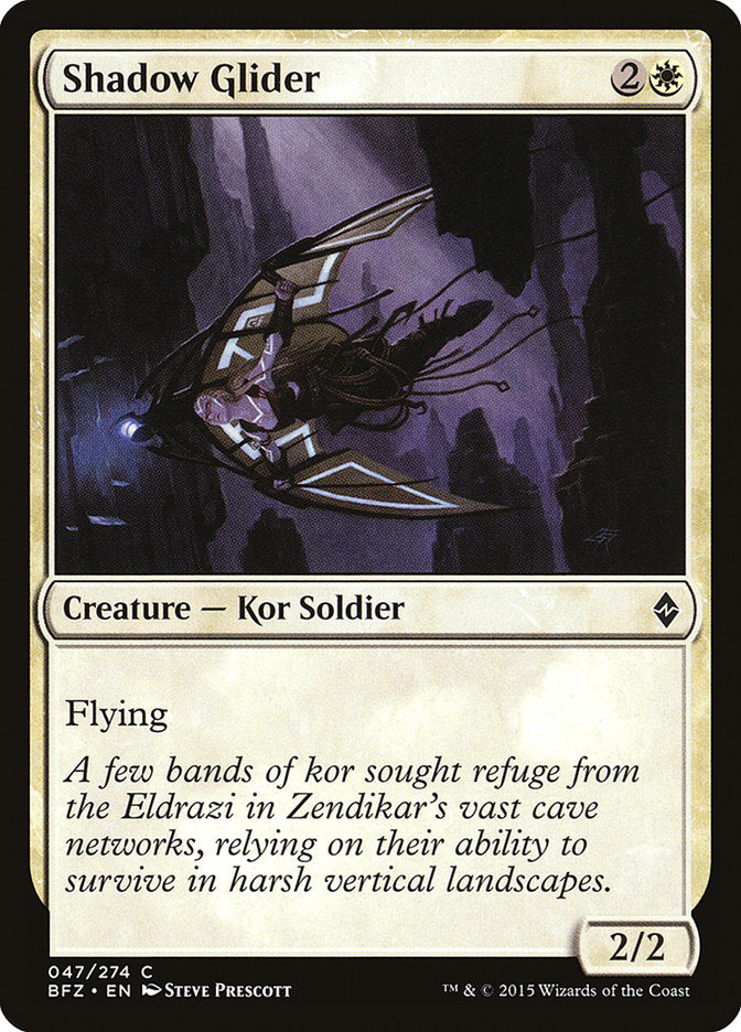 Shadow Glider [Battle for Zendikar] | Deep Dive Games St. Marys