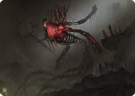 Drivnod, Carnage Dominus Art Card [Phyrexia: All Will Be One Art Series] | Deep Dive Games St. Marys
