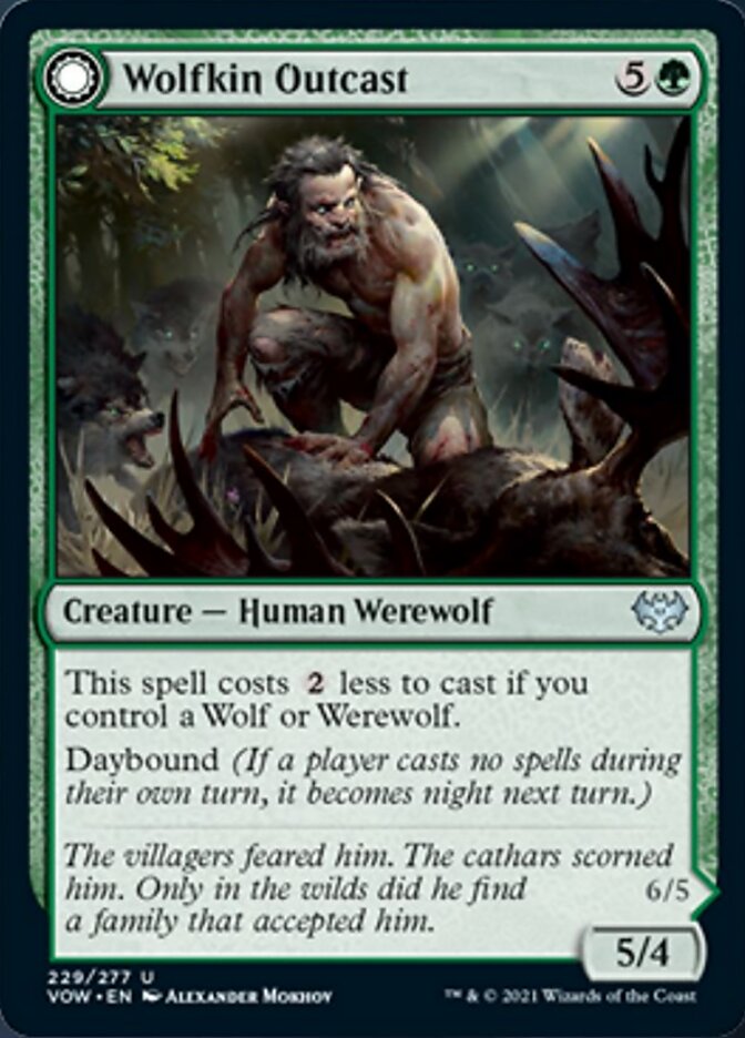 Wolfkin Outcast // Wedding Crasher [Innistrad: Crimson Vow] | Deep Dive Games St. Marys