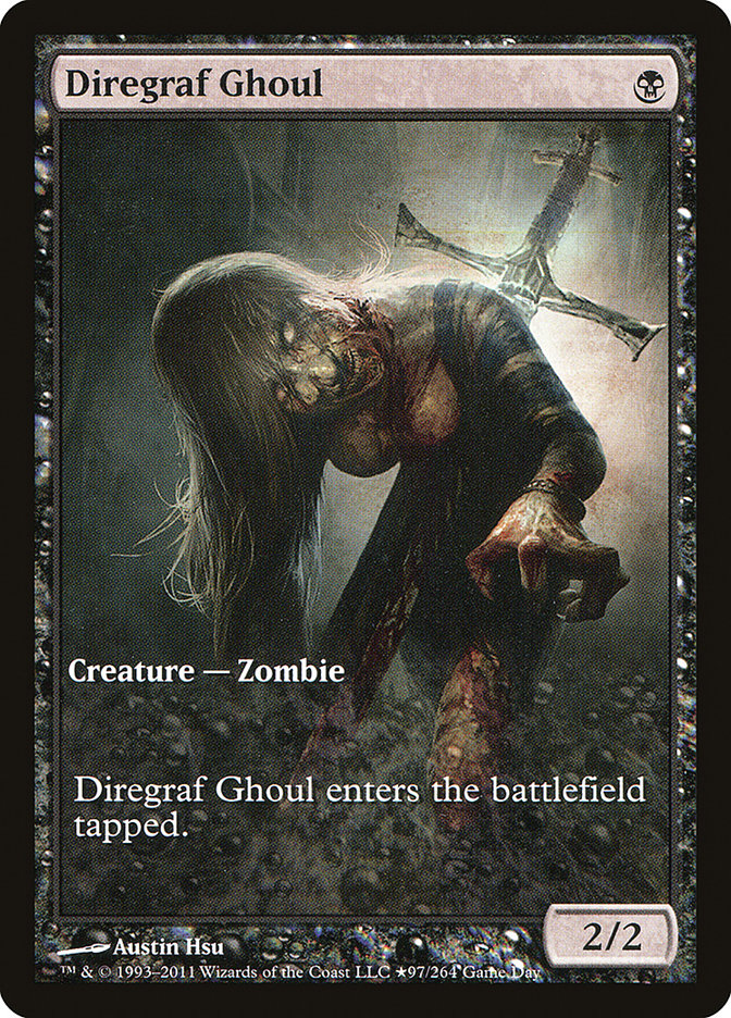 Diregraf Ghoul (Game Day) [Innistrad Promos] | Deep Dive Games St. Marys