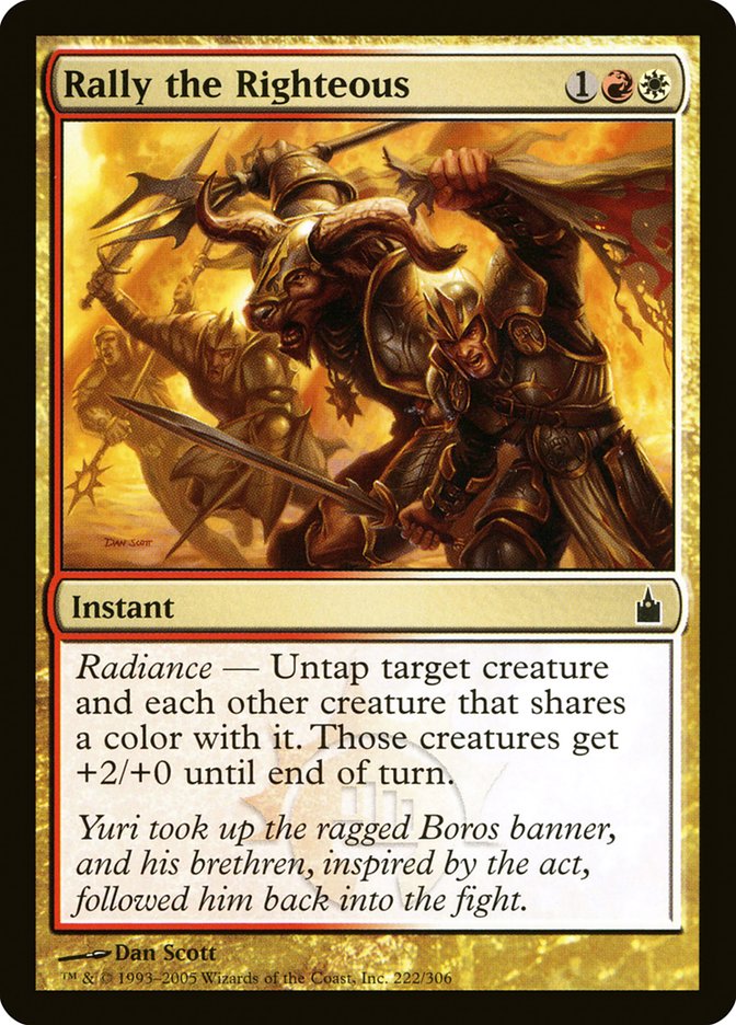 Rally the Righteous [Ravnica: City of Guilds] | Deep Dive Games St. Marys