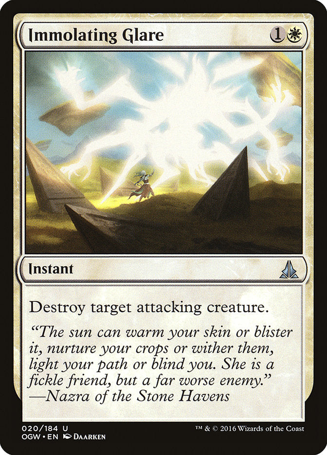 Immolating Glare [Oath of the Gatewatch] | Deep Dive Games St. Marys