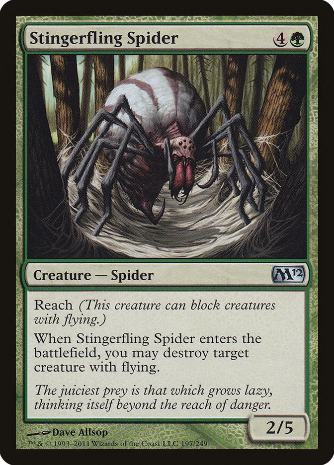 Stingerfling Spider [Magic 2012] | Deep Dive Games St. Marys