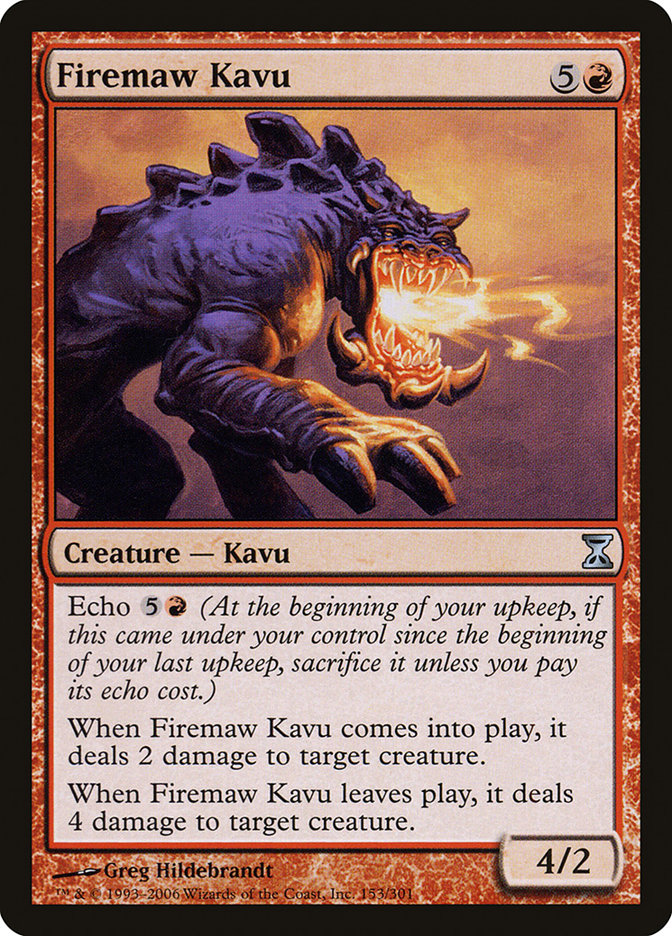 Firemaw Kavu [Time Spiral] | Deep Dive Games St. Marys