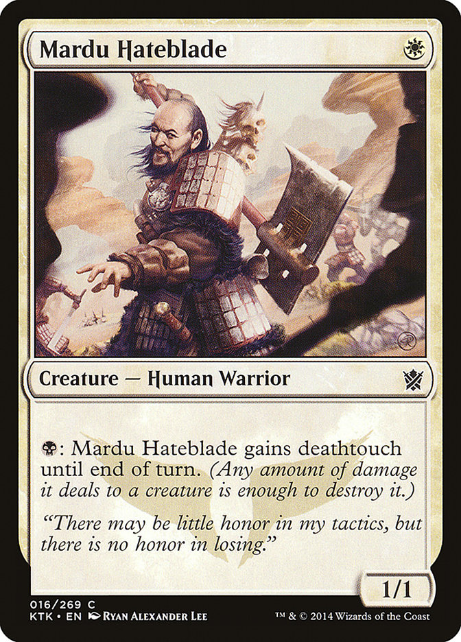 Mardu Hateblade [Khans of Tarkir] | Deep Dive Games St. Marys