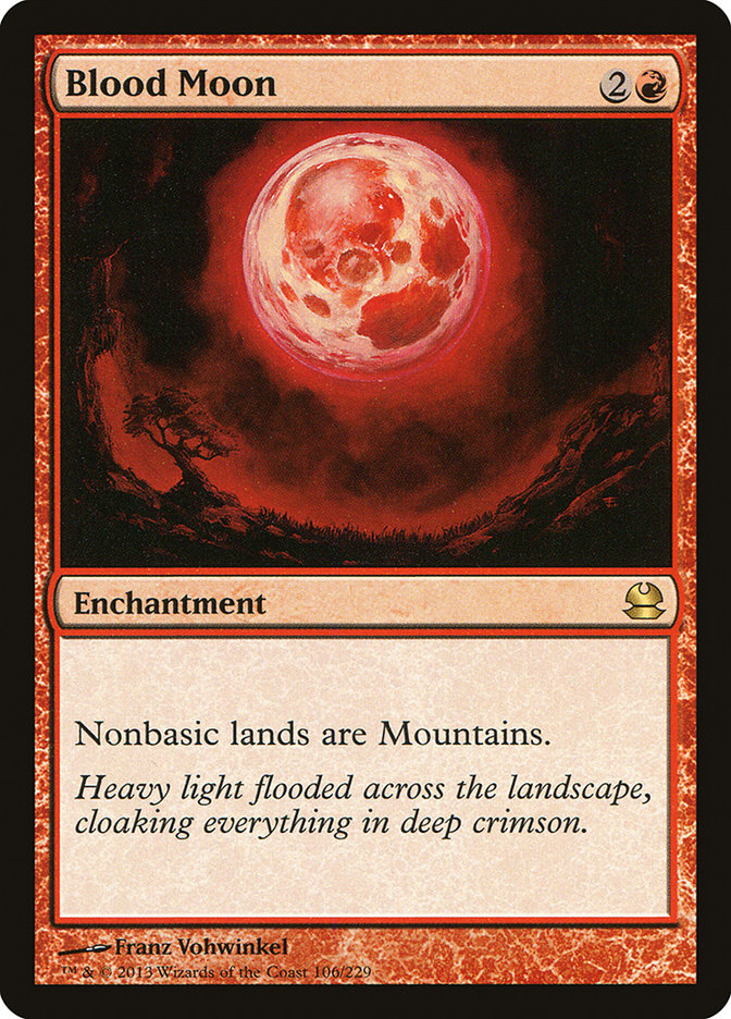 Blood Moon [Modern Masters] | Deep Dive Games St. Marys