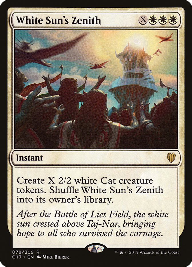 White Sun's Zenith [Commander 2017] | Deep Dive Games St. Marys
