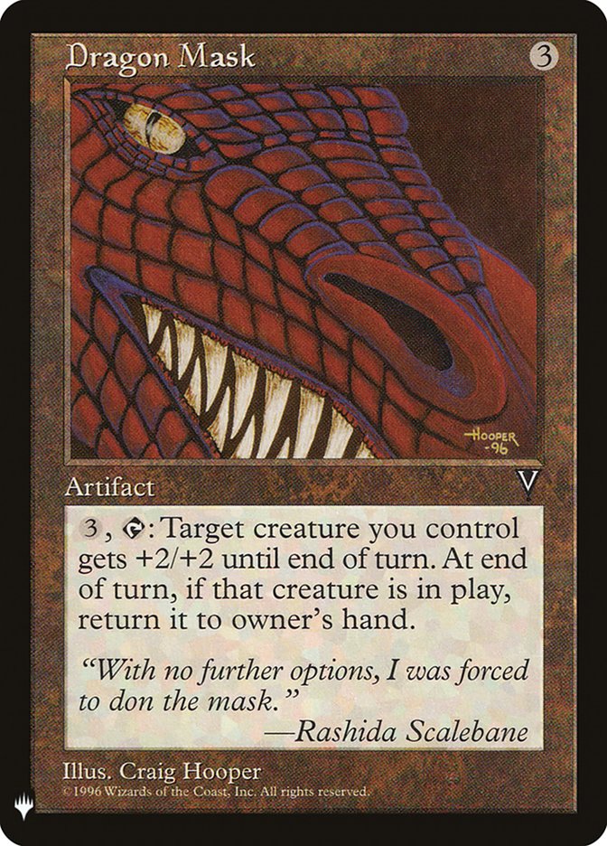 Dragon Mask [Mystery Booster] | Deep Dive Games St. Marys
