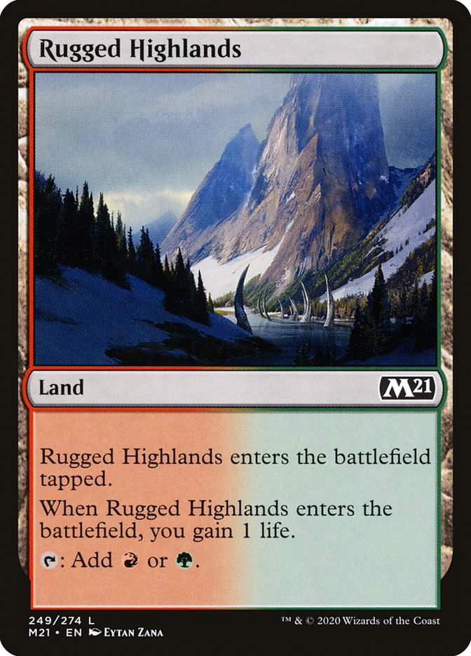 Rugged Highlands [Core Set 2021] | Deep Dive Games St. Marys