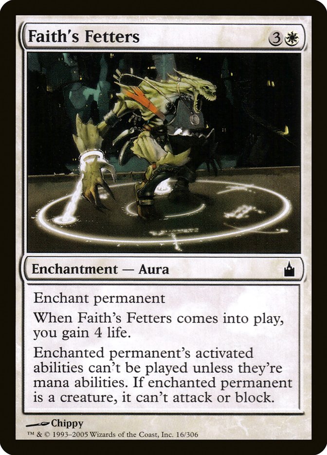 Faith's Fetters [Ravnica: City of Guilds] | Deep Dive Games St. Marys