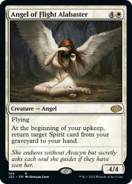 Angel of Flight Alabaster [Jumpstart 2022] | Deep Dive Games St. Marys