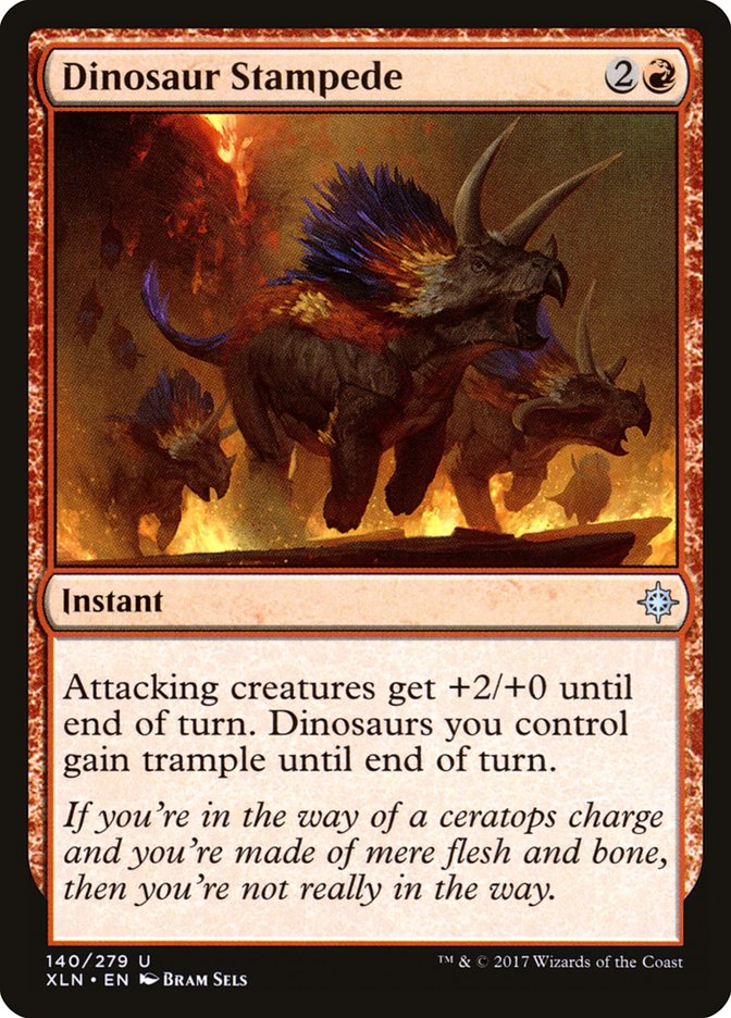 Dinosaur Stampede [Ixalan] | Deep Dive Games St. Marys