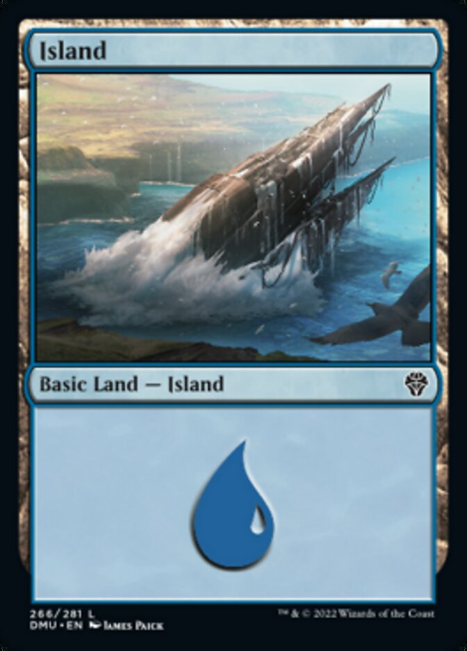 Island (266) [Dominaria United] | Deep Dive Games St. Marys