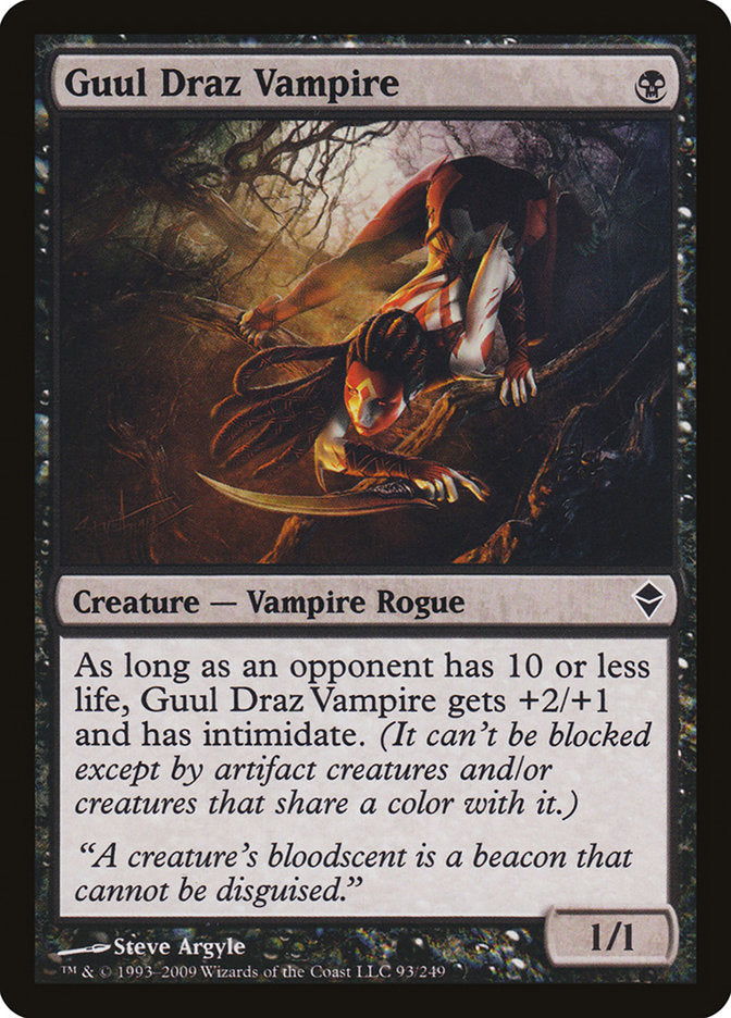 Guul Draz Vampire [Zendikar] | Deep Dive Games St. Marys