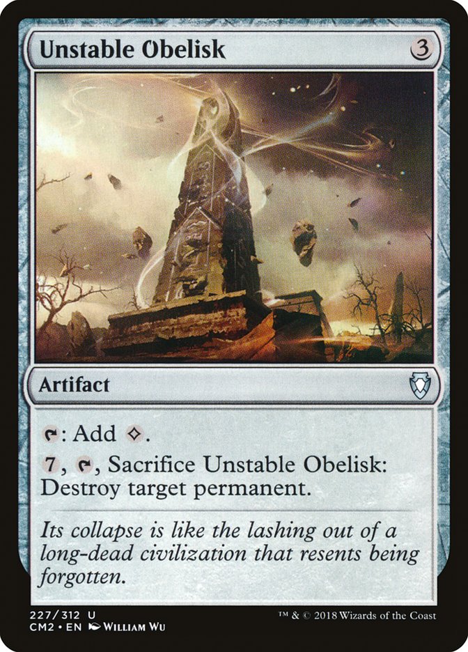 Unstable Obelisk [Commander Anthology Volume II] | Deep Dive Games St. Marys