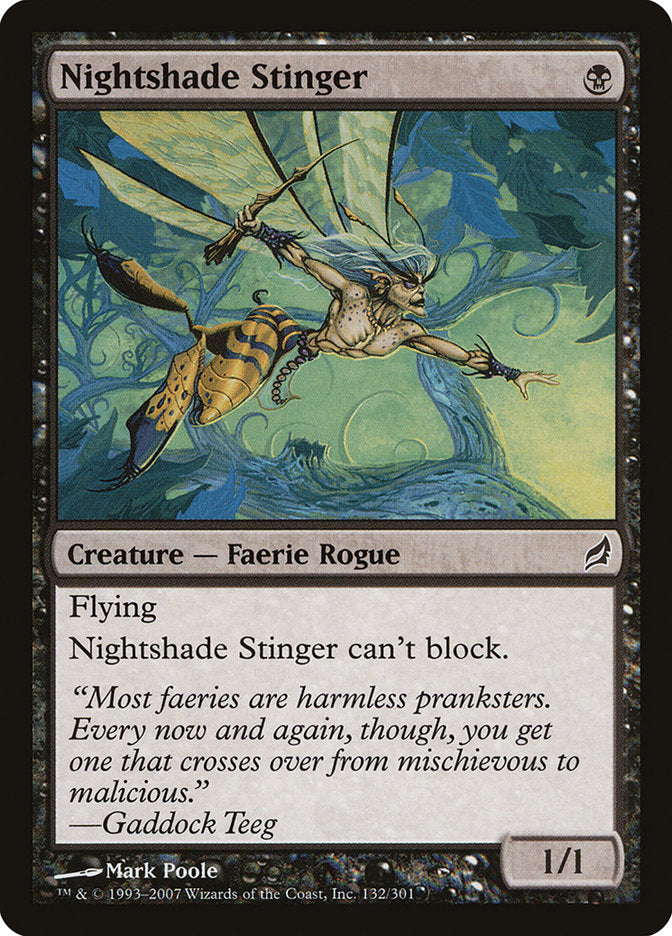 Nightshade Stinger [Lorwyn] | Deep Dive Games St. Marys