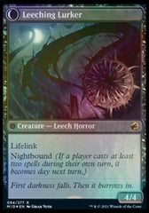 Curse of Leeches // Leeching Lurker [Innistrad: Midnight Hunt Prerelease Promos] | Deep Dive Games St. Marys