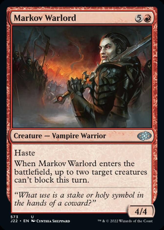 Markov Warlord [Jumpstart 2022] | Deep Dive Games St. Marys