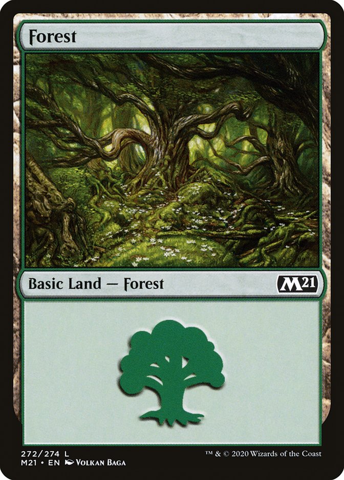 Forest (272) [Core Set 2021] | Deep Dive Games St. Marys