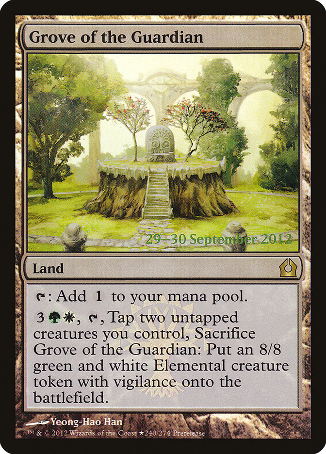 Grove of the Guardian [Return to Ravnica Prerelease Promos] | Deep Dive Games St. Marys