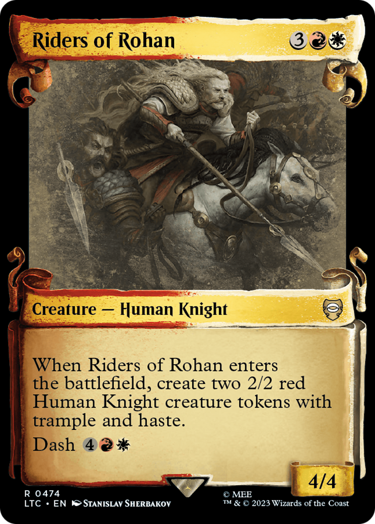 Riders of Rohan [The Lord of the Rings: Tales of Middle-Earth Commander Showcase Scrolls] | Deep Dive Games St. Marys