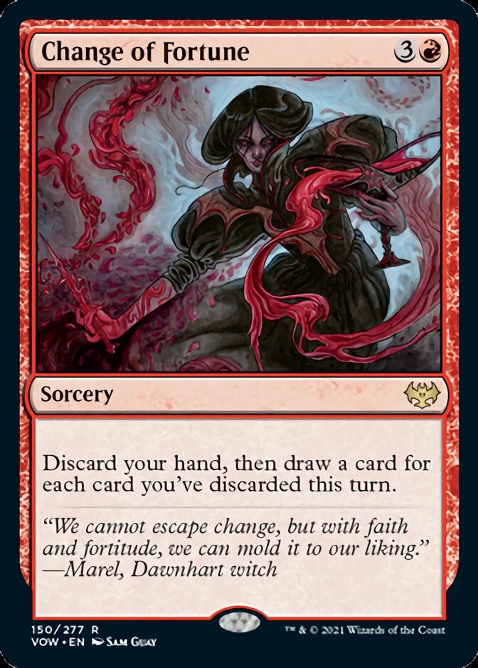 Change of Fortune [Innistrad: Crimson Vow] | Deep Dive Games St. Marys