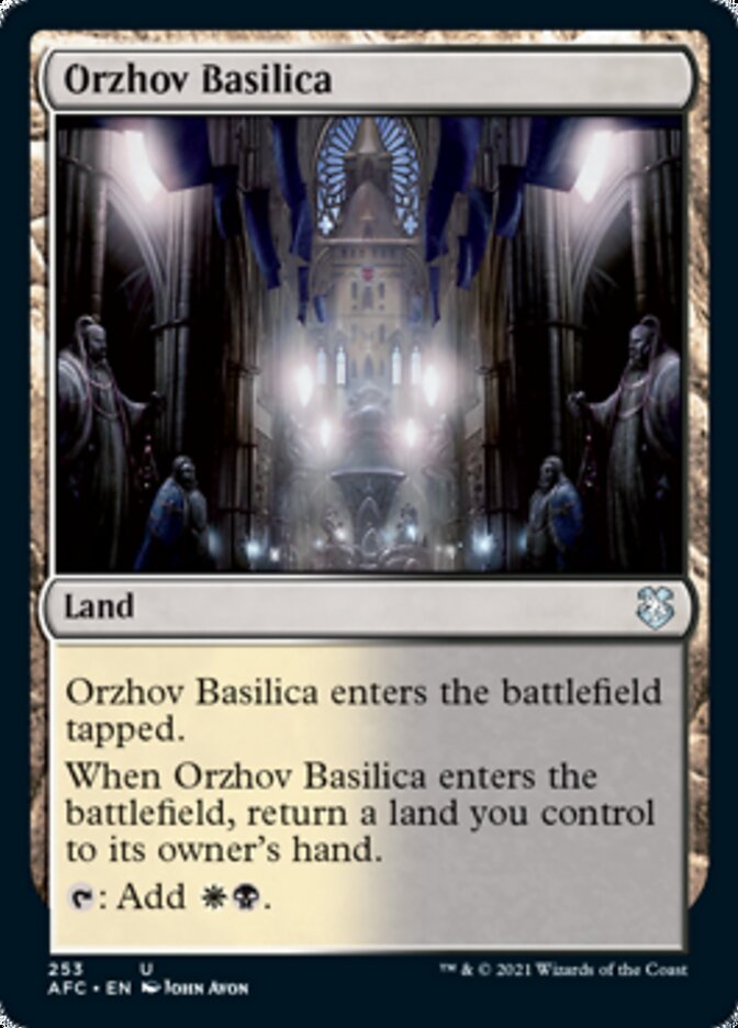 Orzhov Basilica [Dungeons & Dragons: Adventures in the Forgotten Realms Commander] | Deep Dive Games St. Marys