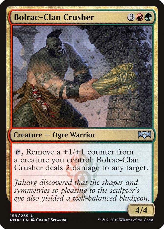 Bolrac-Clan Crusher [Ravnica Allegiance] | Deep Dive Games St. Marys