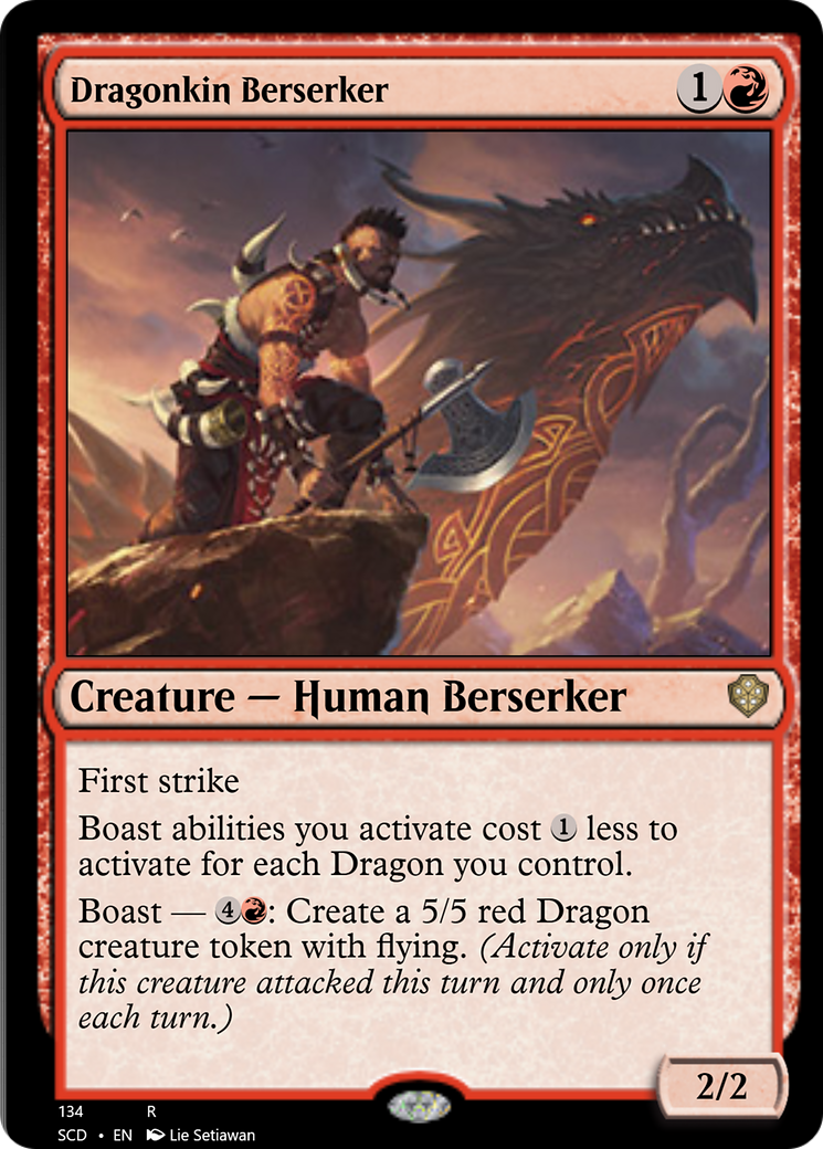 Dragonkin Berserker [Starter Commander Decks] | Deep Dive Games St. Marys